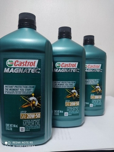 Aceite Castrol 20w50 Semi Sintético Magnatec Caurimare