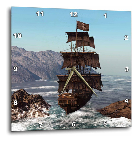 3drose Dpp__1 Velillas De Barco Pirata Costero Con Vientos F