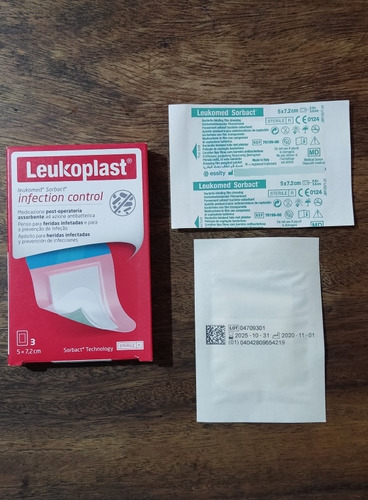 Leukomed Sorbact - Aposito - Control De Infección 