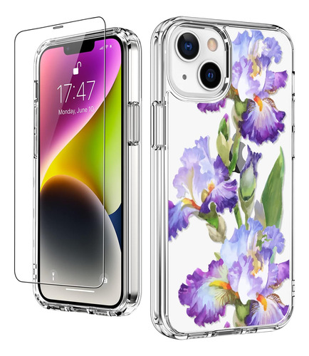 Funda Luhouri Para iPhone 14 Plus C/pant Tropical Lys