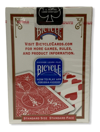 Imagem 8 de 8 de 3 Baralhos Bicycle Standard : Azul - Vermelho - Preto
