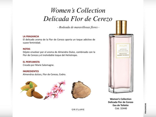 Set Fragancia Y Crema Corp. Delicate Cherry Blossom Oriflame