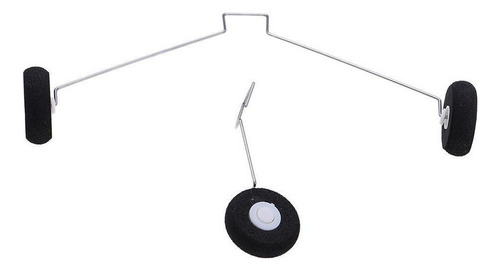 4 Soporte De Conjunto De Aterrizaje De Rc Con Rueda Para