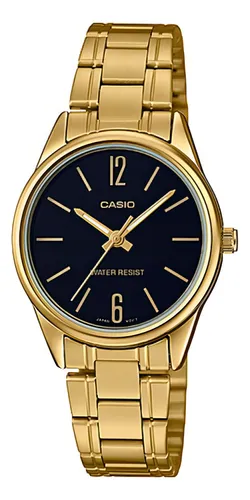 Reloj casio negro dorado hotsell