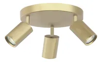 Comprar Luminaria Lampara Aplique Interior Aluminio Techo Triple Led