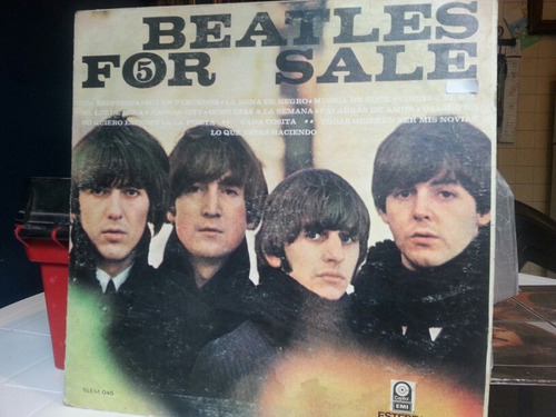 Disco De Acetato Antiguo. The Beatles. For Sale