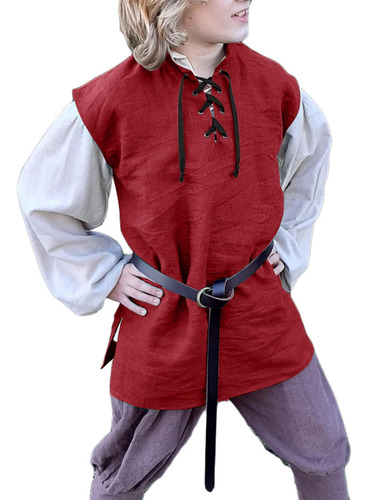 Camisetas Piratas Renacentistas Para Niños, Disfraz Medieval