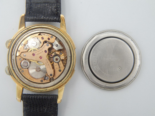 Antiguo Raro Reloj Con Alarma A Cuerda Año 1950!! 01