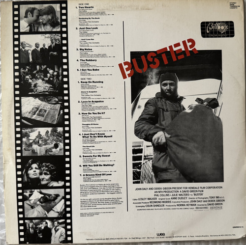 Lp Vinil - Phil Collins - Buster T.s.o. - 1988 (Usado)