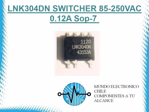 Lnk304dn switcher 85-250vac 0.12a Sop-7