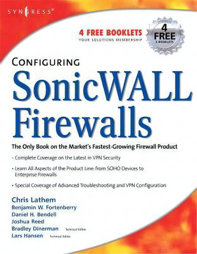 Configuring Sonicwall Firewalls, De Dan Bendell. Editorial Syngress Media U S, Tapa Blanda En Inglés
