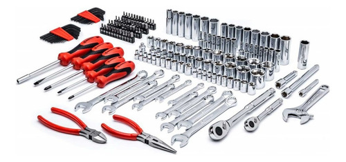 Kit de herramientas mecánicas Crescent Ctk180 180 piezas