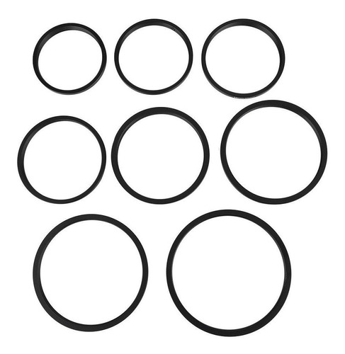 Imagen 2 de 9 de Adaptador Ring 8 Juego De Adaptadores De Filtro 49-52-55-58-