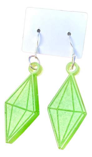 Aritos Acrílico Sims Aesthetic Personalizado Aros!