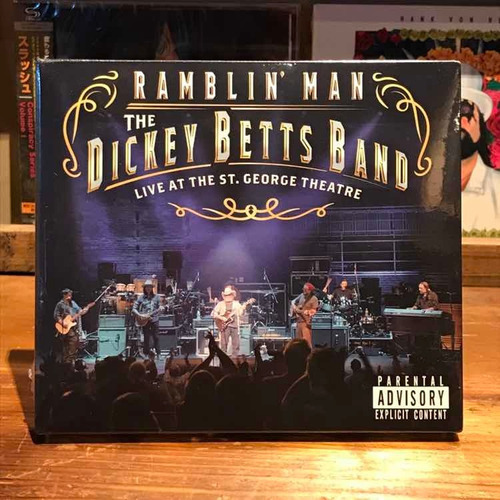 Dickey Betts Ramblin' Man Live George Theatre Cd Bluray