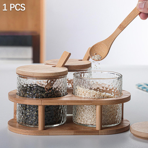 2 Tarro De Especias De Cocina De 280 Ml Con Contenedores De