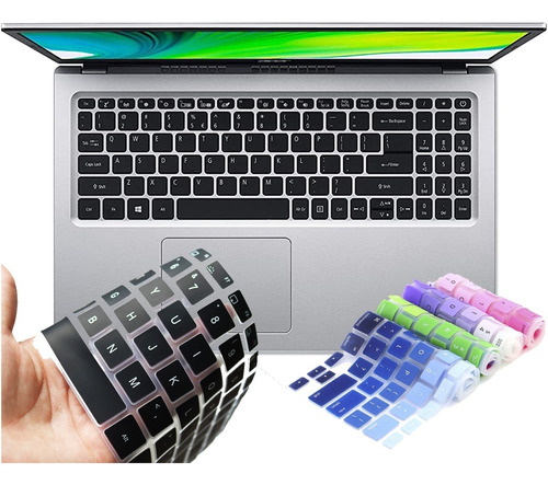 Protector De Teclado Para Acer 3, 5 De 15 Pulgadas Silicona