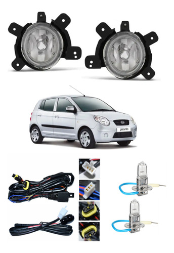 Kit Exploradoras Kia Picanto Morning 2008 - 2011