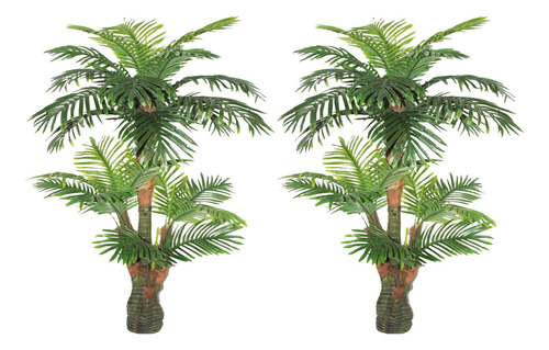 Amerique Par De Hermosas Plantas Artificiales De Palmera Tro