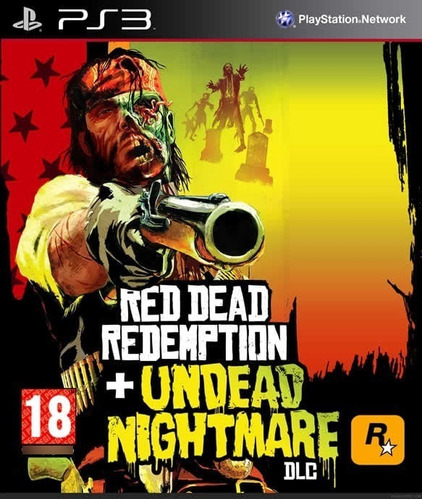 Red Dead Redemption Expansión Pesadilla Zombie Ps3 Original