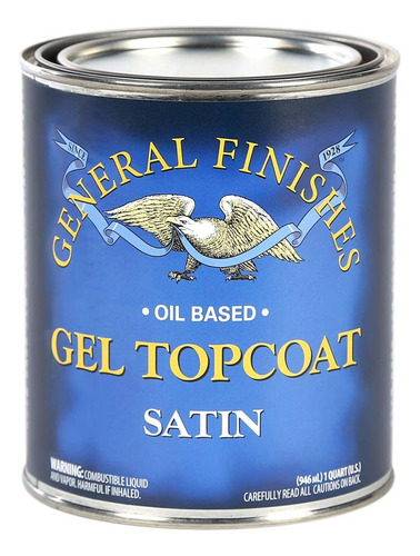 Gf Gel Topcoat Pintura Satinada, Pintura Satinada