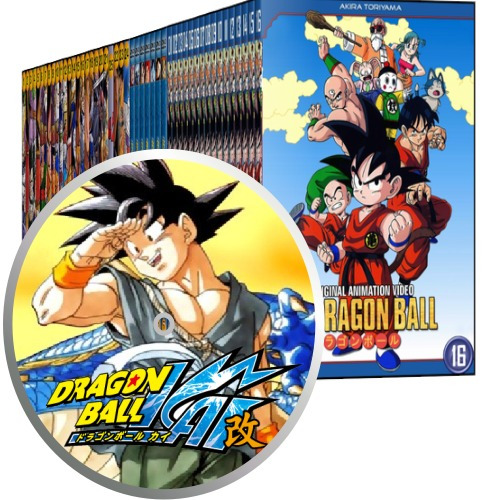 Dragon Ball + Z + Gt + Kai + Super Dvd Completo