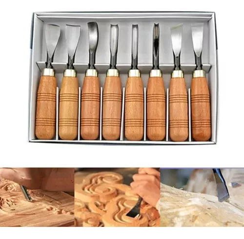Juego De Herramientas De Cincel Para Tallar Madera