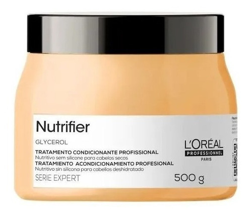 Loreal Nutrifier Glycerol Hidrata Cabelos Secos Mascara 500g