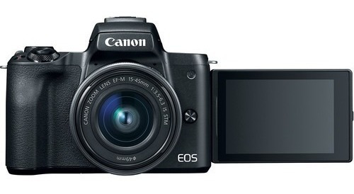 Canon Eos M50 Mirrorless Con Lente 15-45mm Y Adaptador Ef