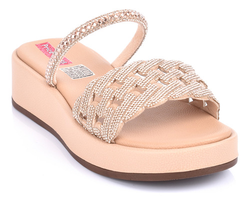 Price Shoes Sandalia Plataforma Para Mujer 4724219nude