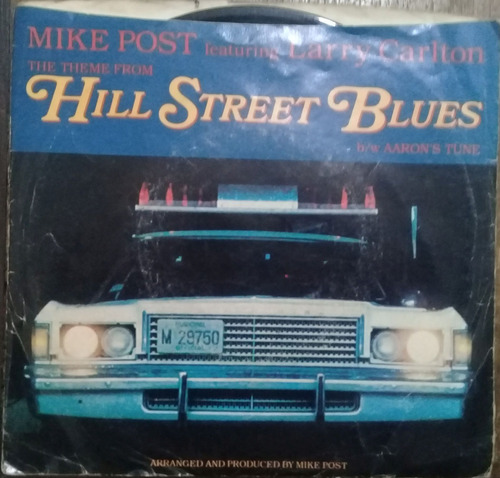 Compacto Vinil Mike Post Theme From Hill Street Blues Raro