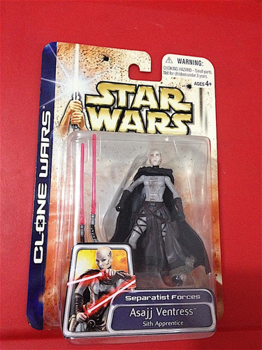 Dj Coma -  Figura  - Asajj Ventress Sith Carded  - Star Wars