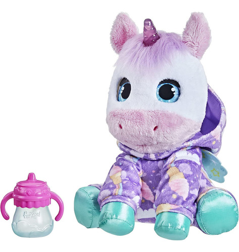 Peluche Unicornio Furreal Sweet Jammiecorn Con Luz