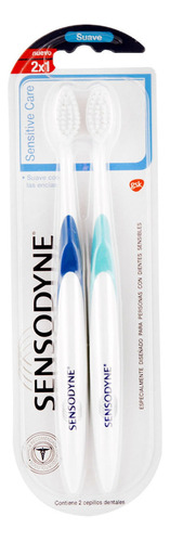 Sensodyne Cepillo Dental Sensitive Care 2 Unidades