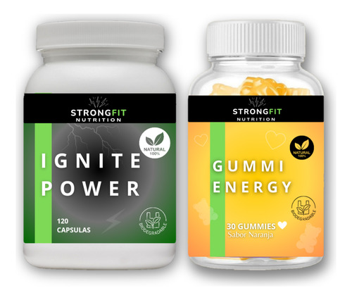 Pack 1 Quemador + 1 Energizante | 100% Natural