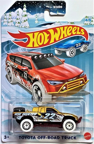Hot Wheels Toyota Off-road Truck Hw Winter 2021 Holiday
