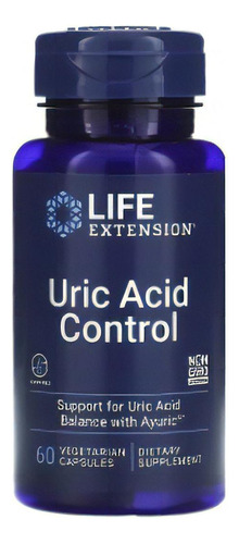 Uric Acid Control Ácido Úrico Gota 60 Cápsulas Veg Patentado Natural