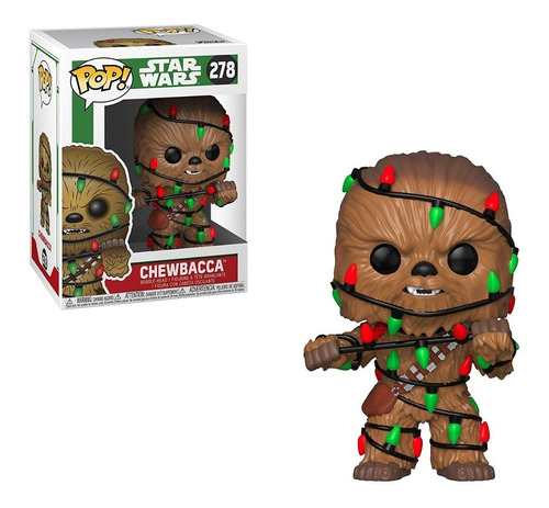 Figura Funko Pop! Chewbacca 278 Star Wars Navidad Christmas