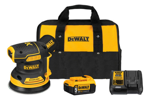 Kit De Lijadora Roto Orbital Dcw210 Inalambrico 20v Dewalt 