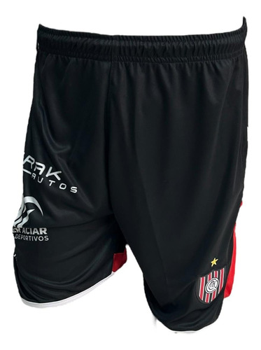 Short De Chacarita Juniors Titular 2024 Hummel Negro