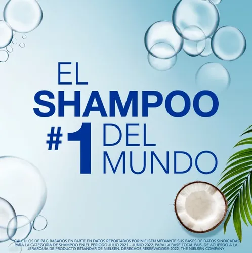 Shampoo Head & Shoulders Control Caspa Hidratación 375ml