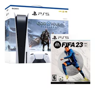 Consola Playstation 5 God Of War Bundle + Fifa 23 Digital