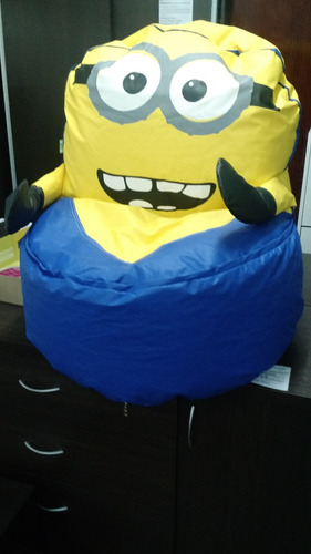 Imagen 3 de 5 de Puff Fiaca. Modelo Minions- Envio Gratis