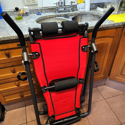 Máquina Aeróbica De Abdominales Backlounge Modelo Abdominal Rojo (Usado)