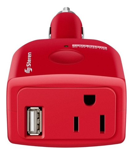 Inversor Corriente Automotriz 75w Steren Inv-075 Usb 12/110v