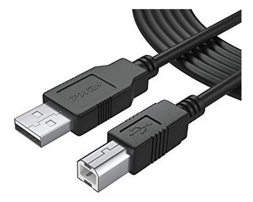 Cable Usb 2.0 De 25 Pies Para Audio Y Midi