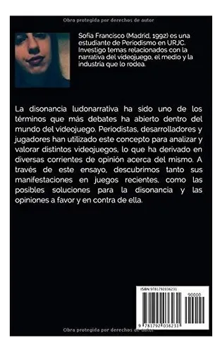 Libro : La Disonancia Ludonarrativa En Los Videojuegos -...