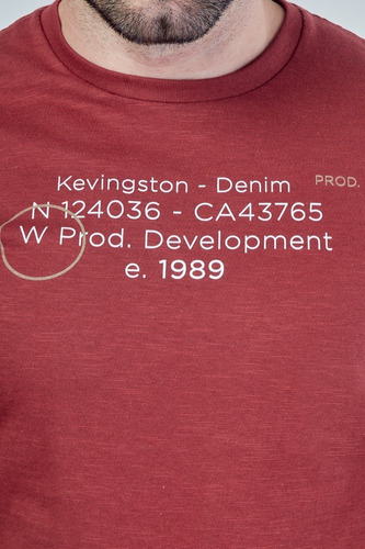 Imagen 4 de 4 de Remera Flame Clasica 927 Kevingston