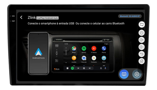 Multimídia Adak Iplay G2 Ford Ka 2008 A 2013 2ram 64gb 9'