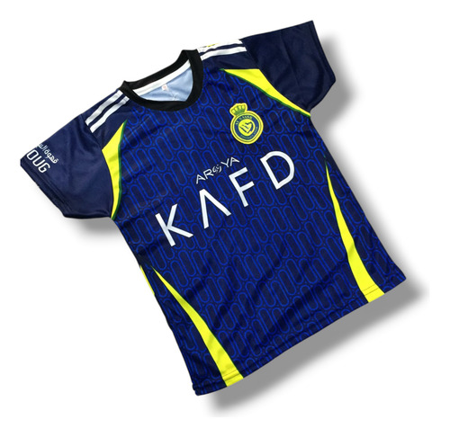 Conjunto Uniforme Futbol Cristiano Al Nassar Cr7 Azul Oscuro Ronaldo 6